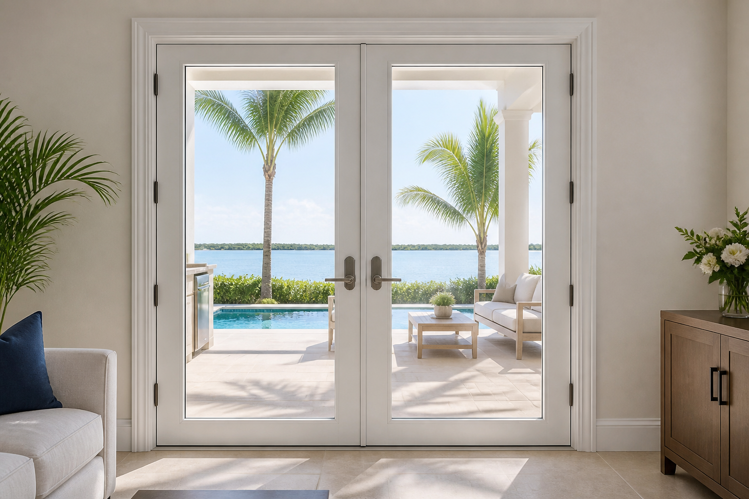French & Double Doors in Clewiston, FL | Sightline Windows & Doors Clewiston - detail 1